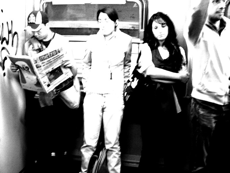 in metro