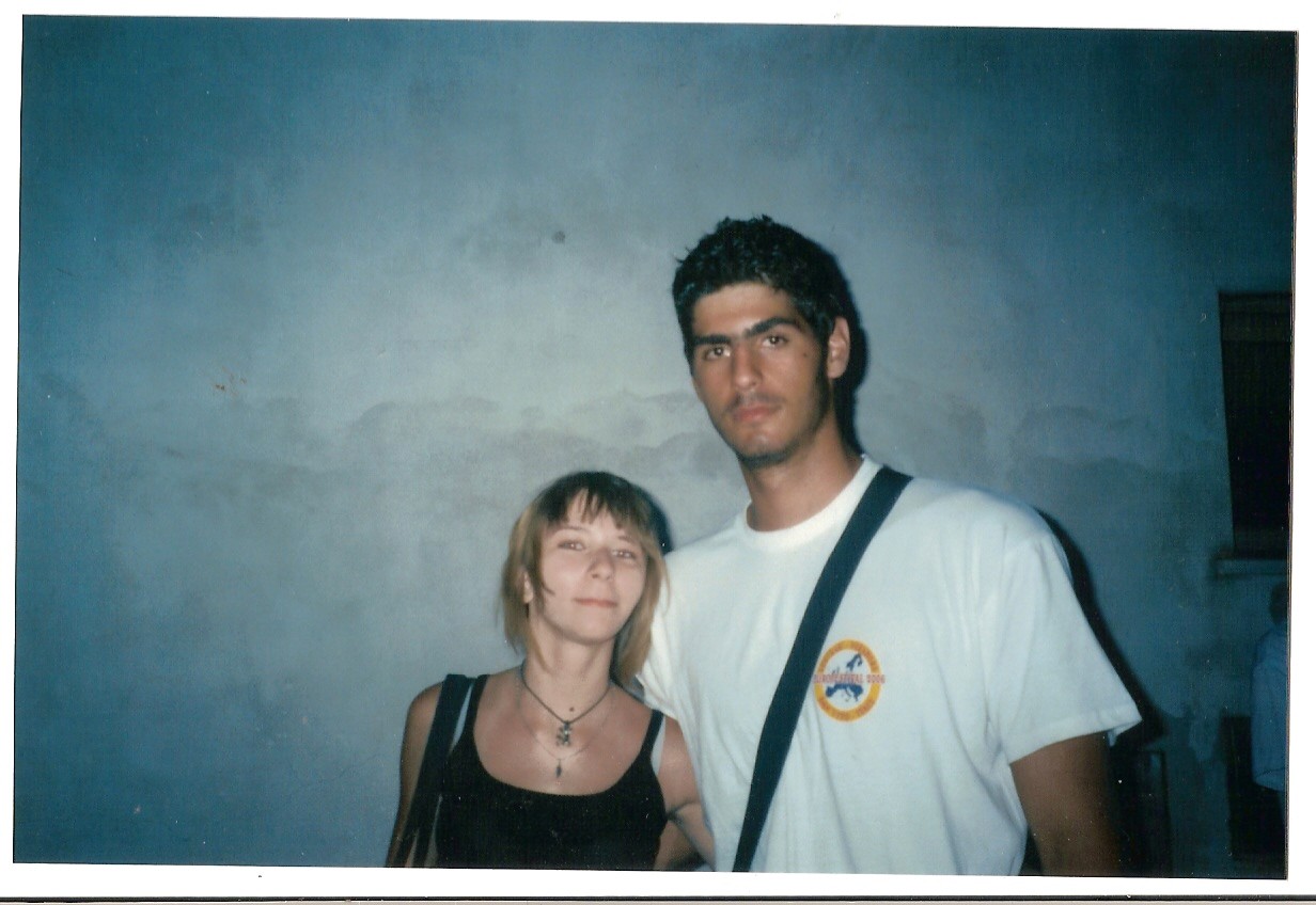 io e il ragazzo greco dell'europeans festival 