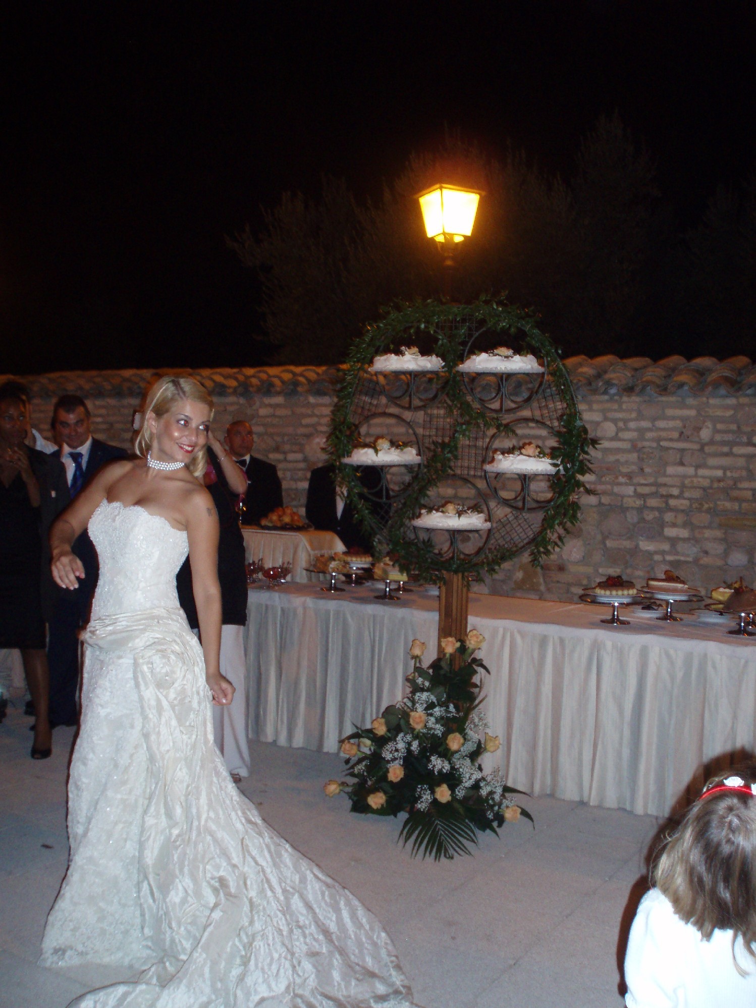 lancio del bouquet