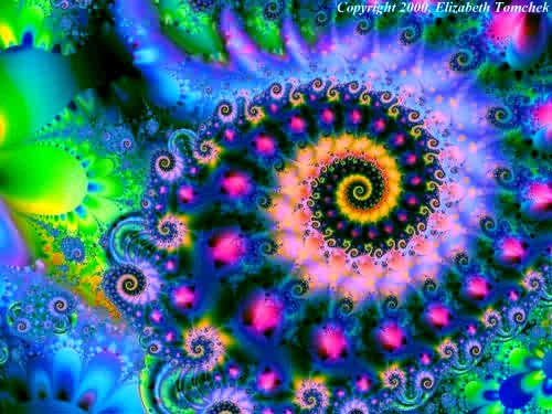 tu sei una spirale immersa tra luci e colori sei bella sei...sei viva