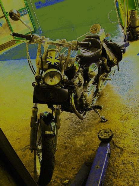 la moto del mio papi