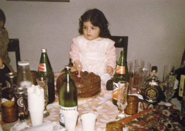me when i was a baby girl
