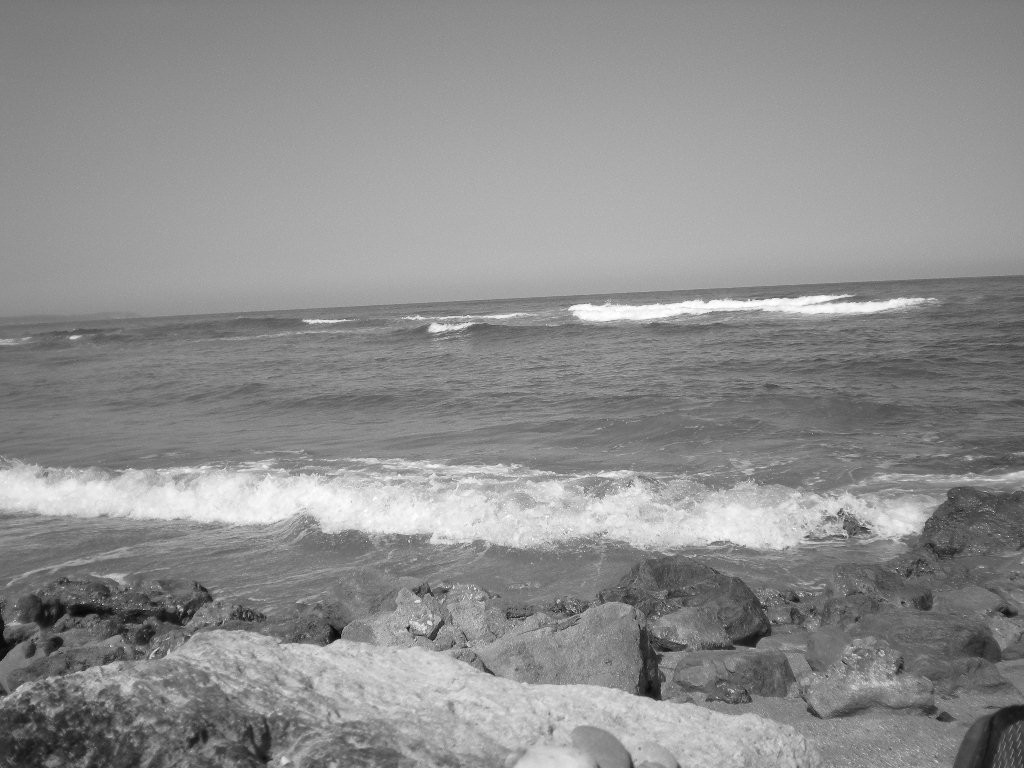 mare sardo..b&w