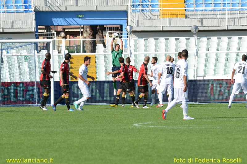 Virtus Lanciano-Pro Vercelli 1-1