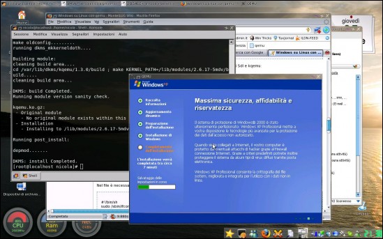 First slide