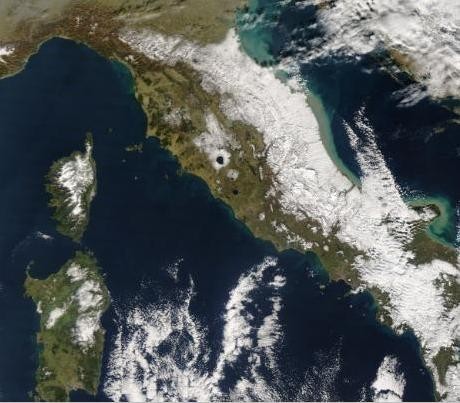 l'italia dopo la neve...