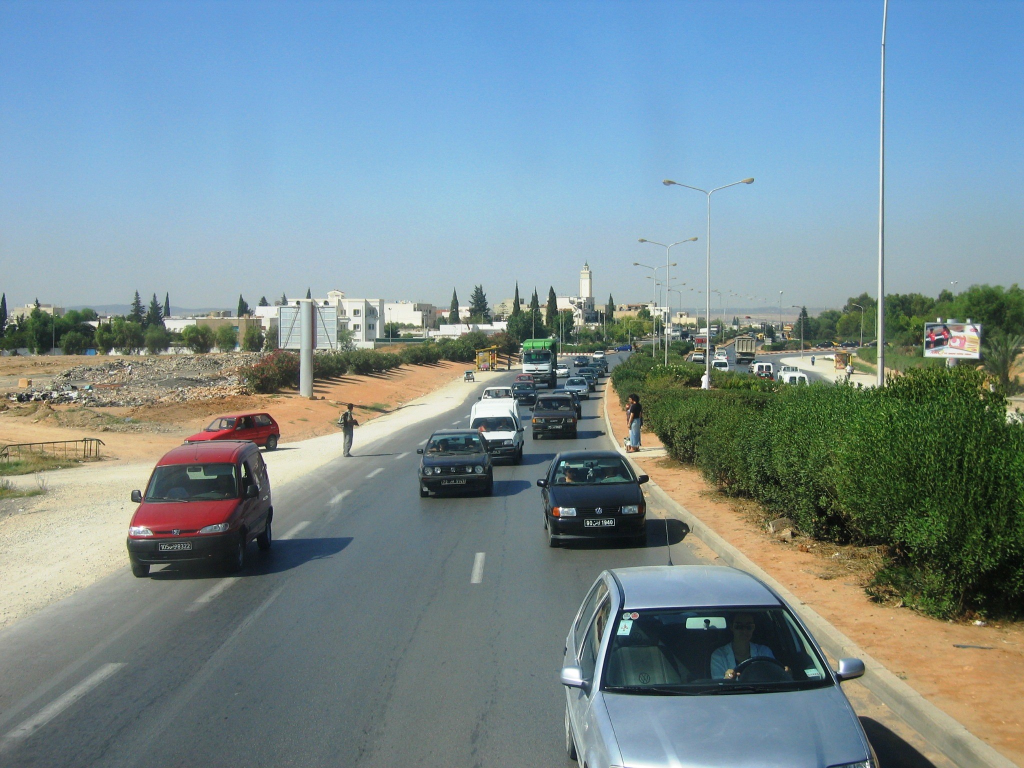 Strada per Tunisi