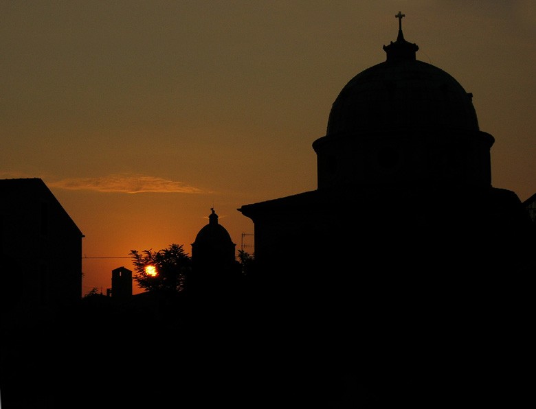 primo tramonto di settembre...