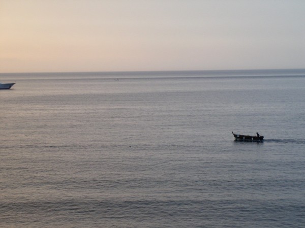 l'alba dal finestrino...senza pisolo