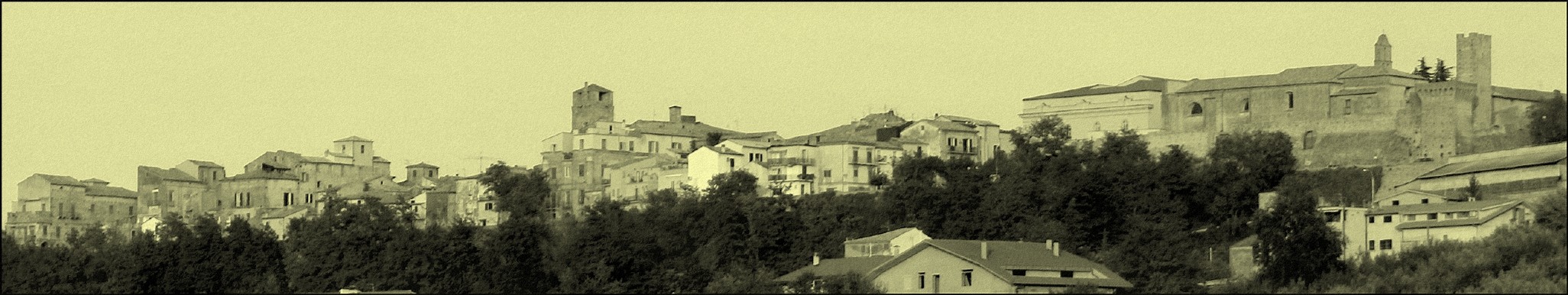 Vista anticata del centro storico