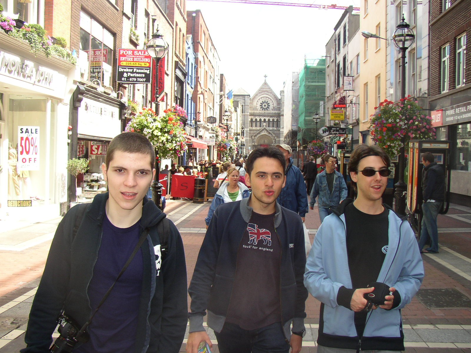 Dublino 2005 - Tre turisti