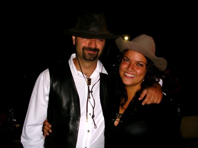 io e il mene cowboy a stanazzock