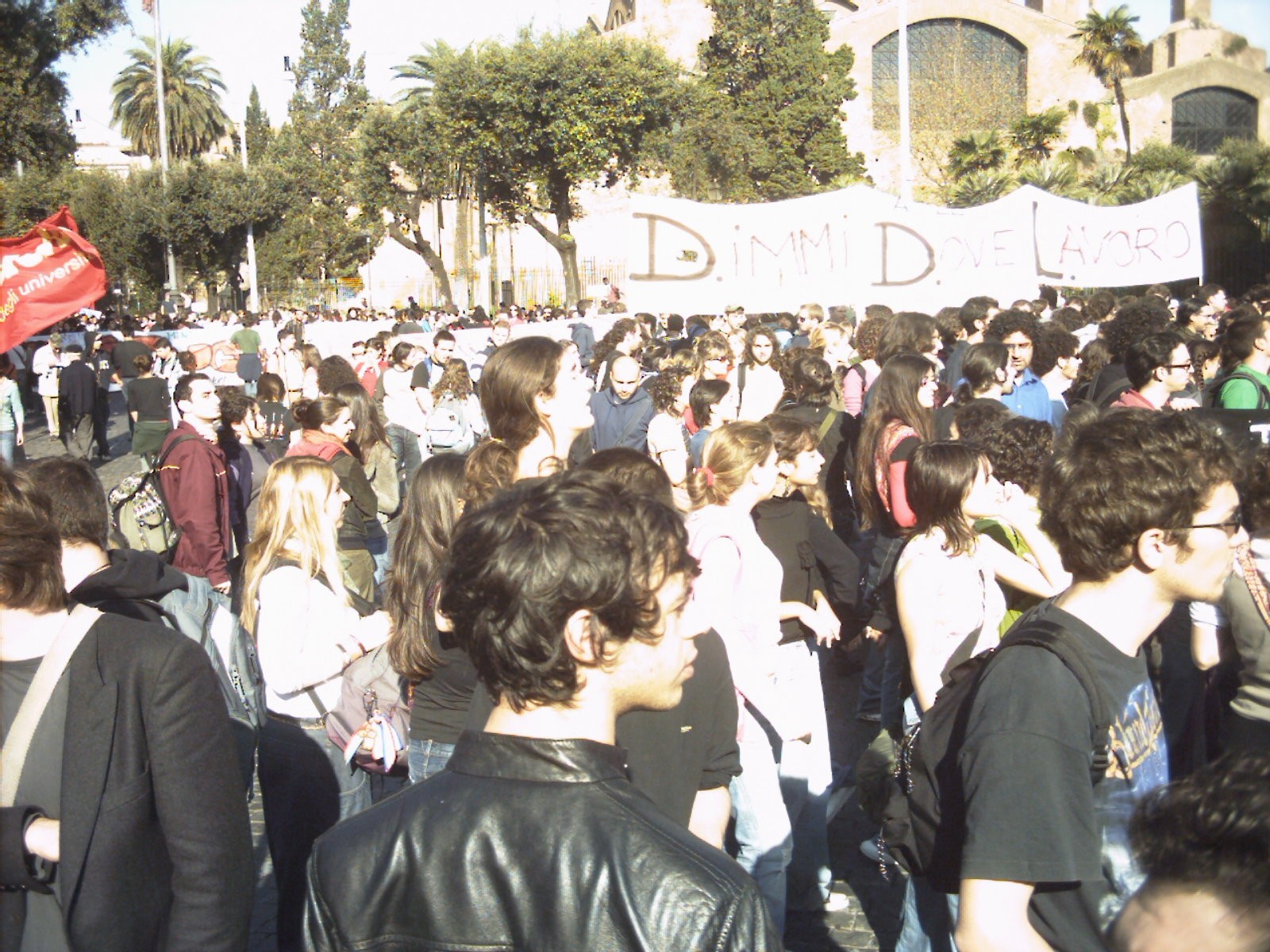 Manifestazione 25/10/2005 - a staz. termini