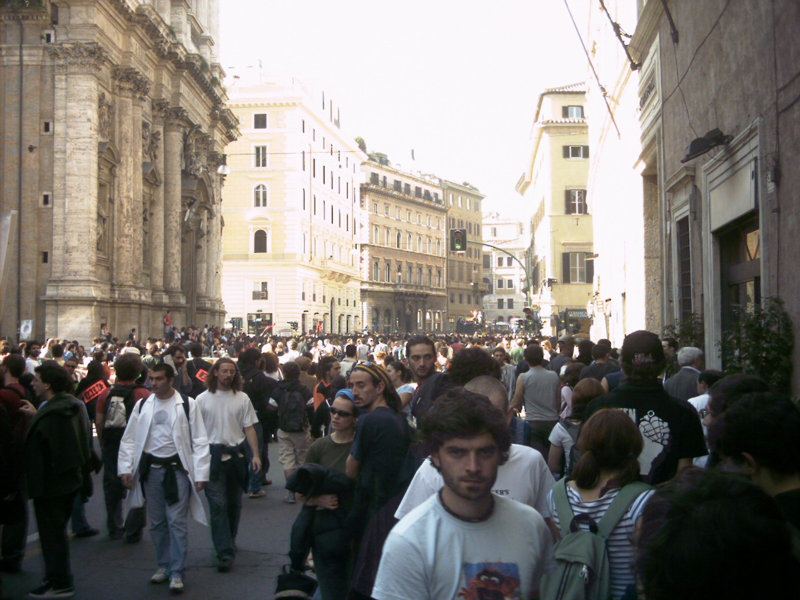 Manifestazione 25/10/2005 - S. Andrea della Valle