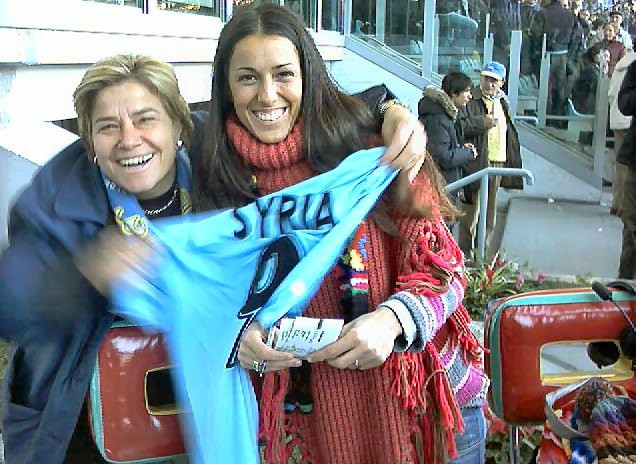 zia e siria allo stadio olimpico