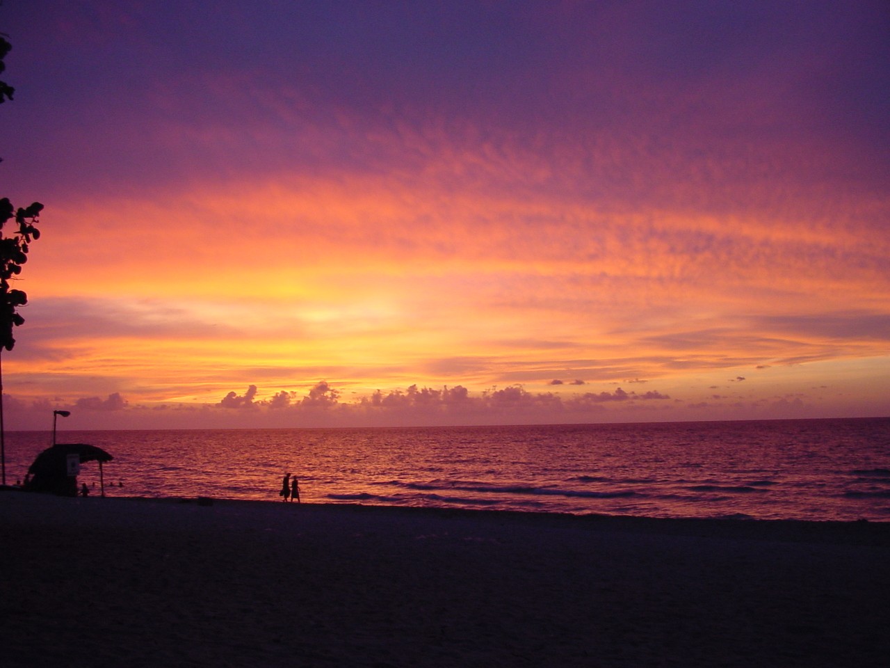 il tramonto di Varadero