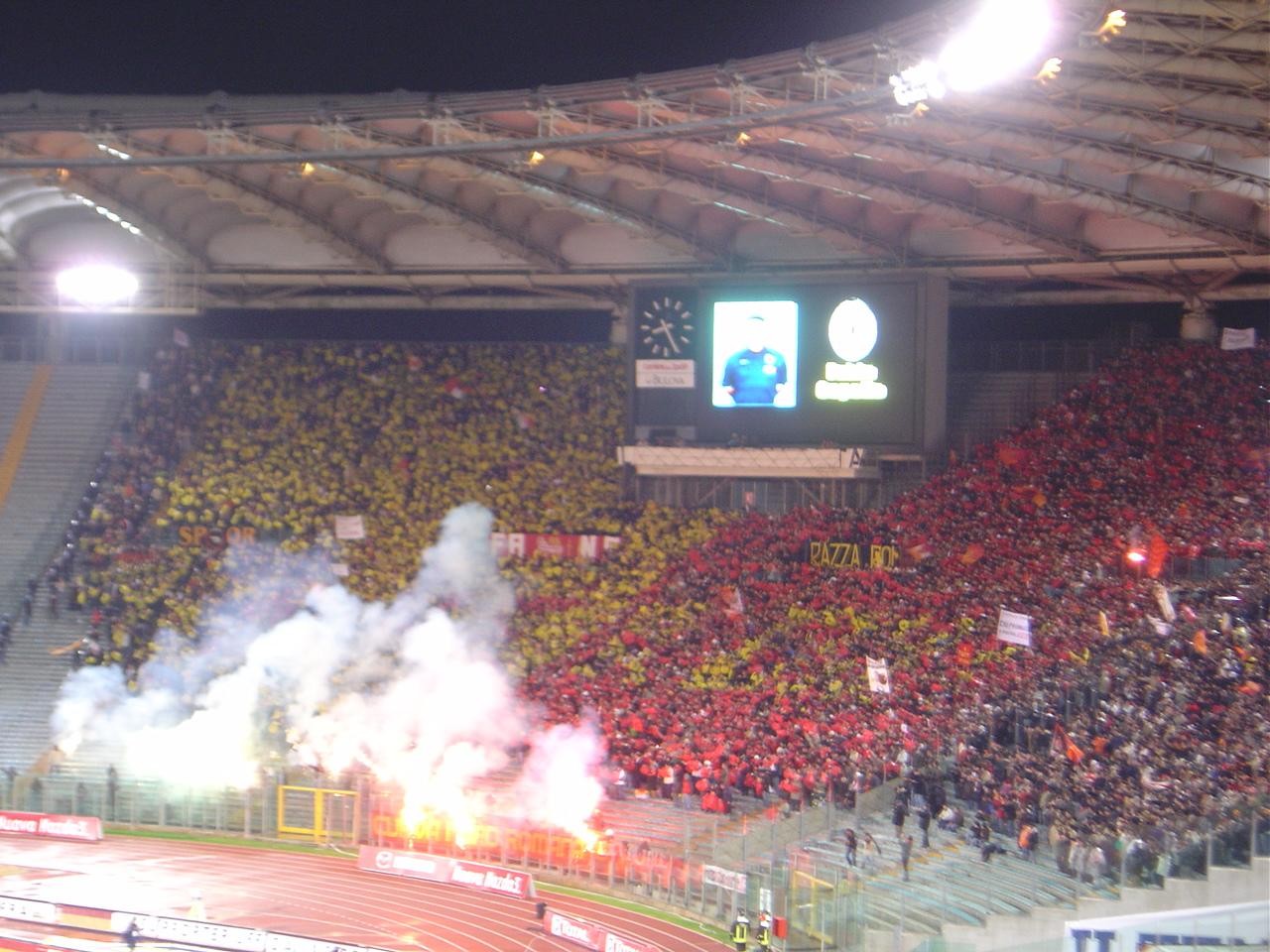 rm-juve curva nord