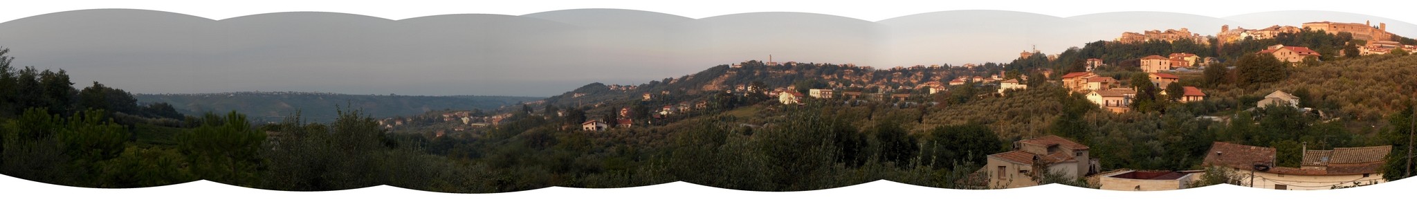 Panoramica da casa