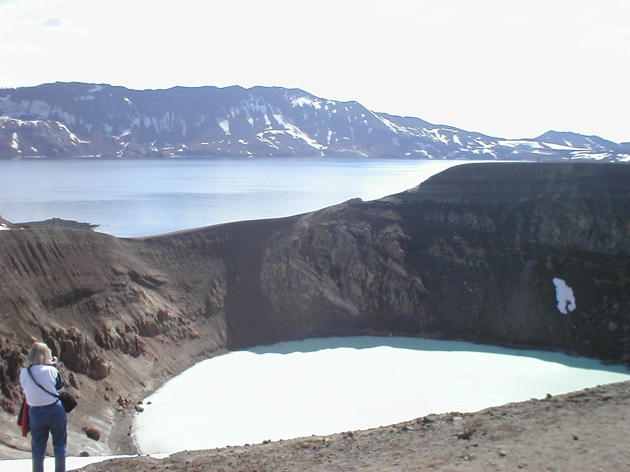 cratere-lago Viti nella caldera dell'Askja