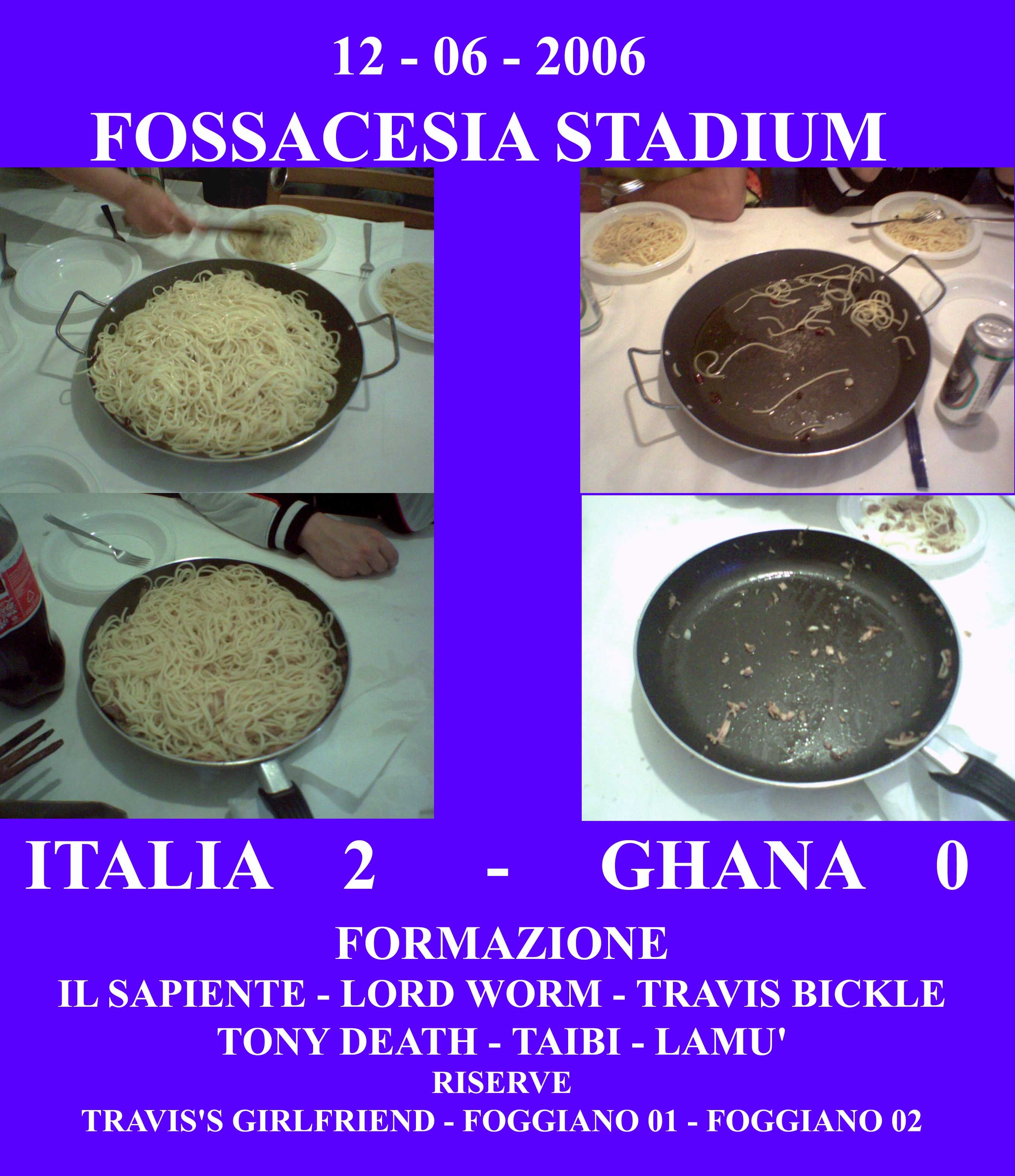 ITALIA - GHANA