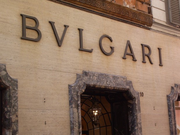 Shopping da Bulgari