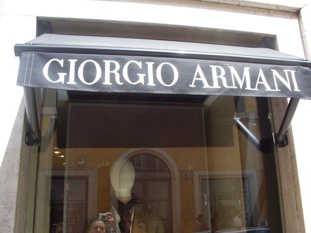 Shopping da Armani