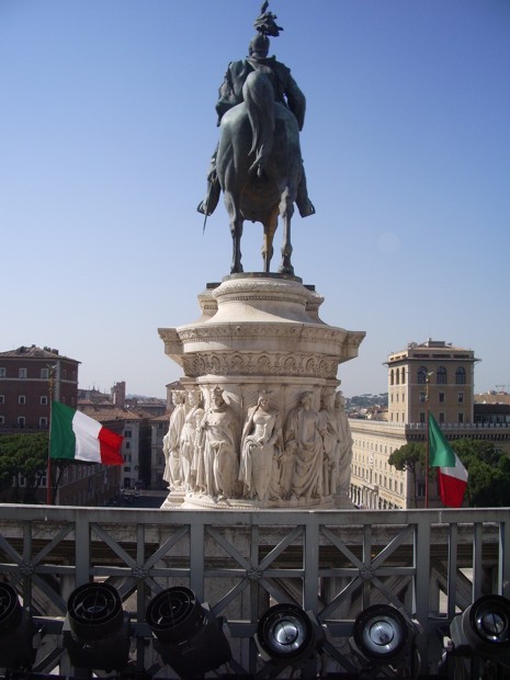 Il culo del cavallo di Vittorio Emanuele II