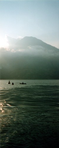 vulcano sul lago