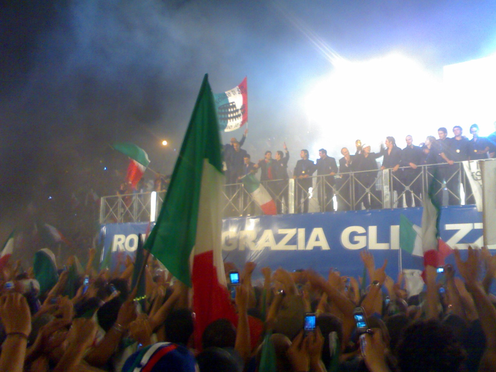 CAMPIONI DEL MONDO - Festa al circo massimo