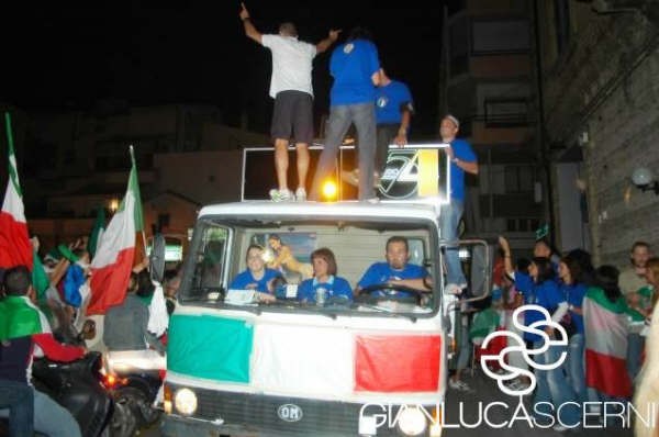 il camion in arrivo al corso!