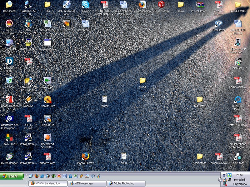 desktop 19 luglio 2006