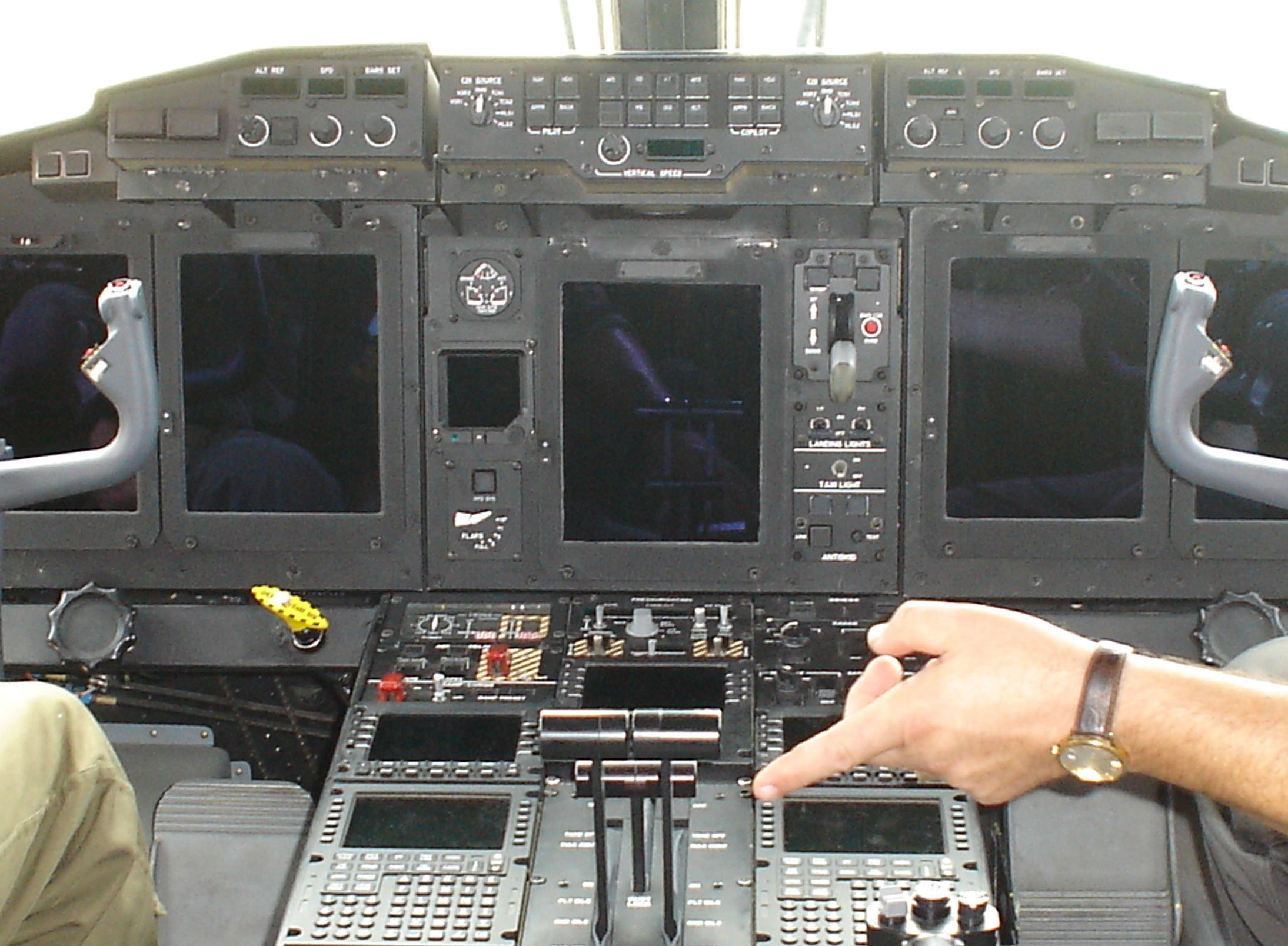 cabina di pilotaggio c-27 spartan
