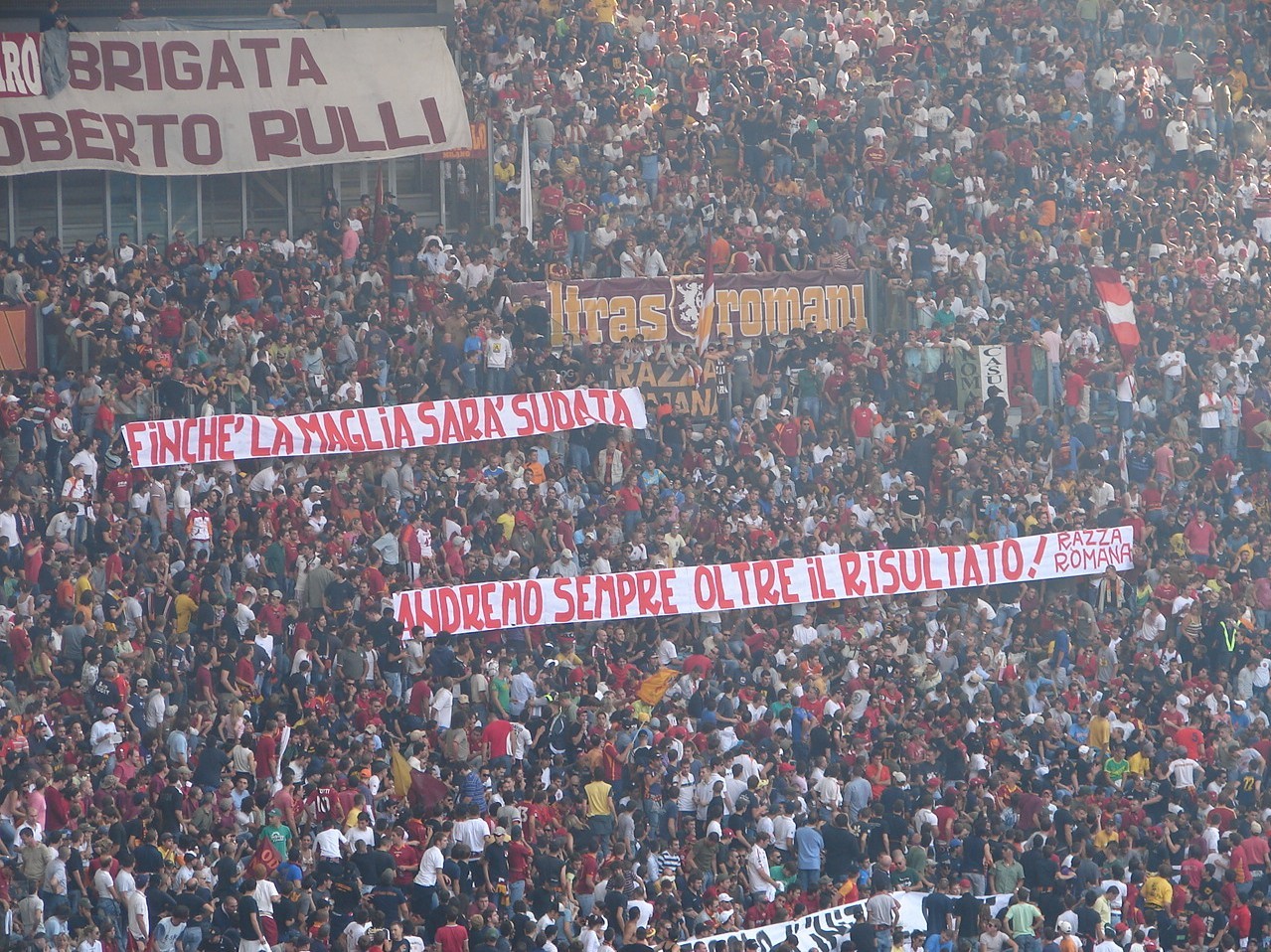 1/10/2006 rm-empoli: curva sud