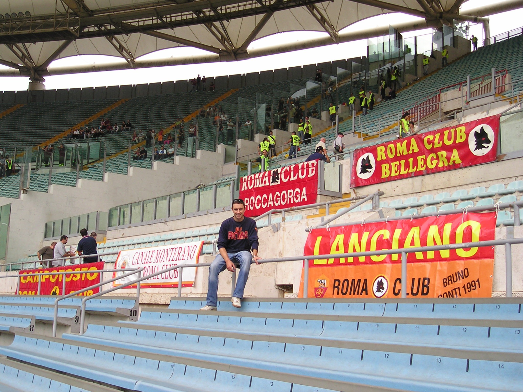 1/10/2006 rm-empoli: striscione nuovo