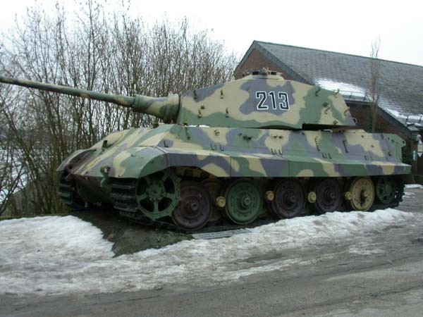 King Tiger kampfgruppe Peiper La gleize