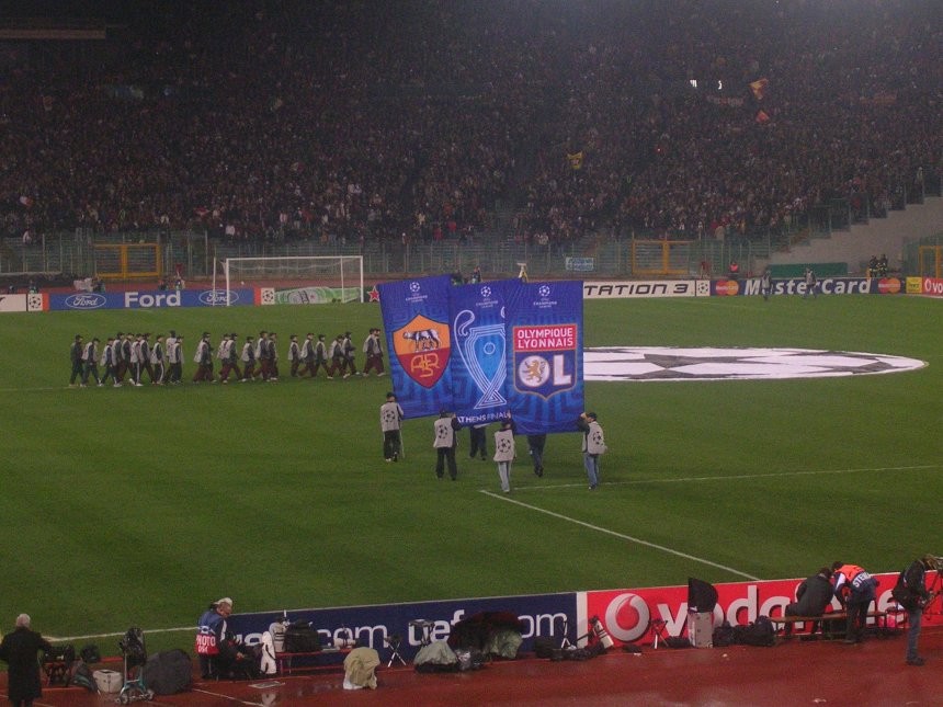 21/02/2007:roma lione champions