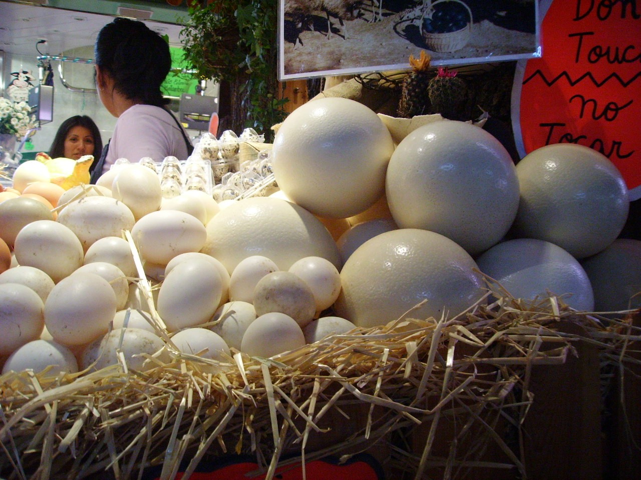 uova al mercato