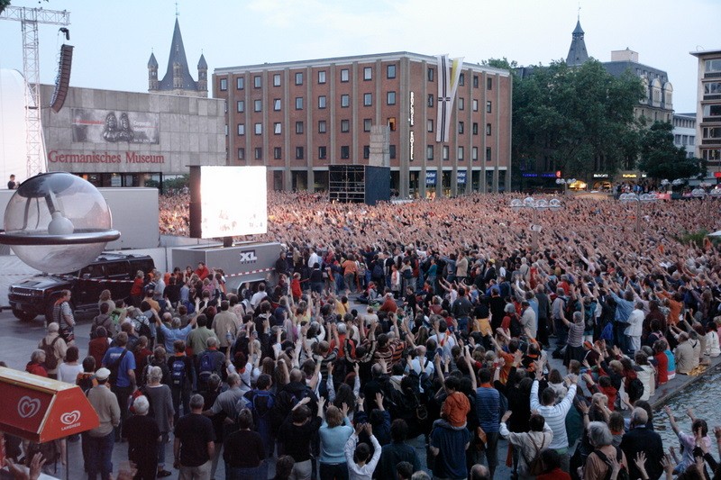 Piazza del Duomo in festa