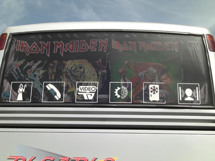 Autobus Iron Maiden