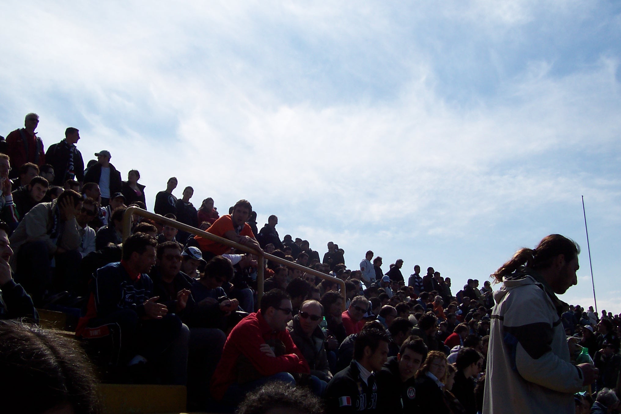 La curva sud...