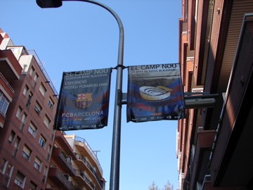 Verso il Camp Nou..