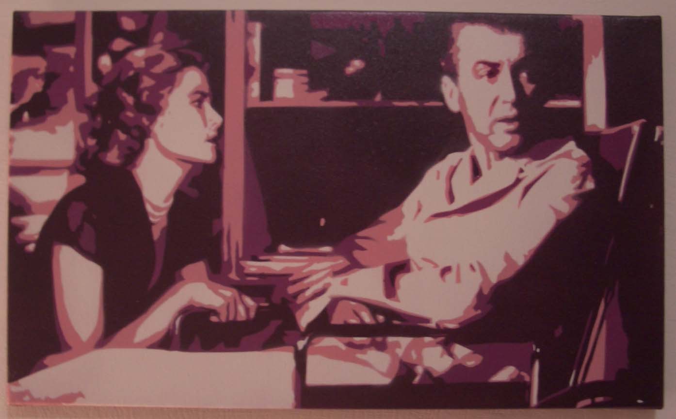 grace & james (montana hardcore su tela, 30x50)