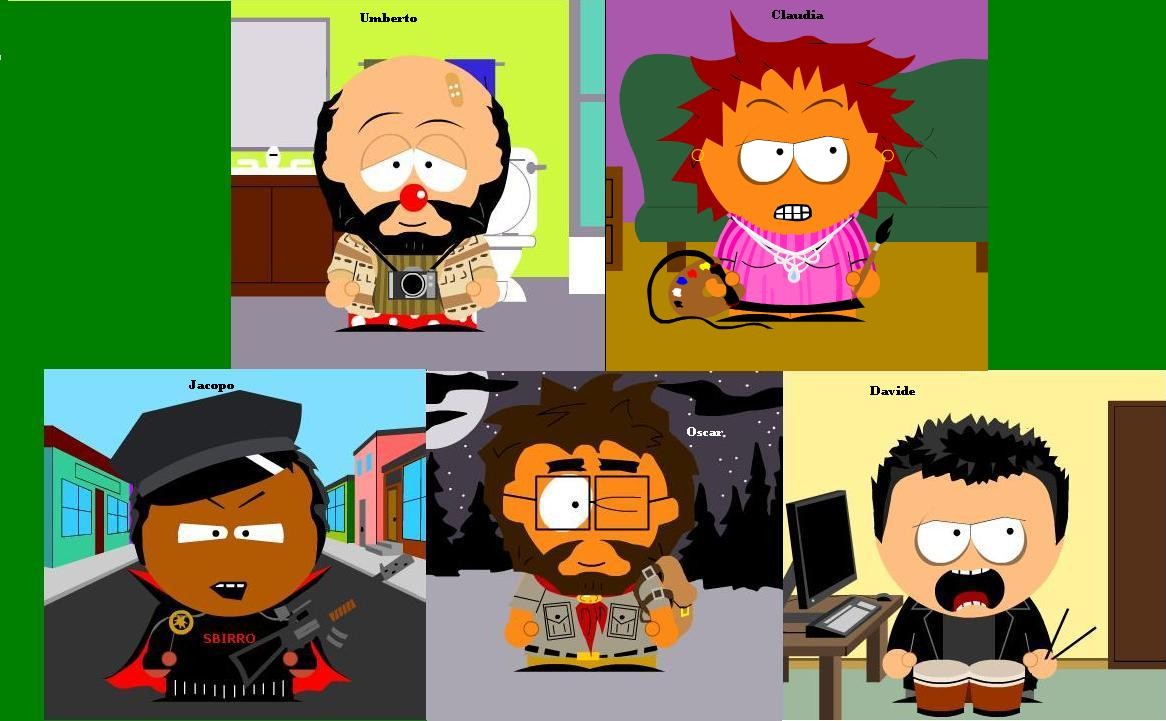 south park da gesso