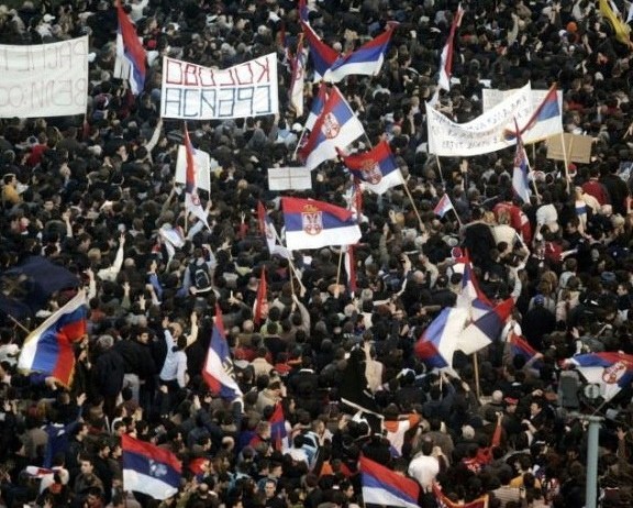 КОСОВО ЈЕ СРБИЈА - protest in beograd