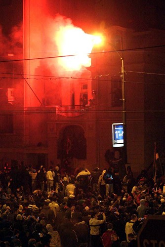 КОСОВО ЈЕ СРБИЈА - protest in beograd