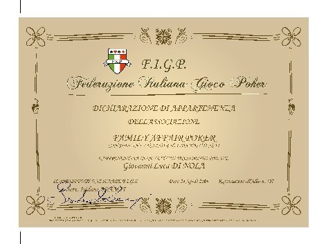 Dichiarazione FIGP