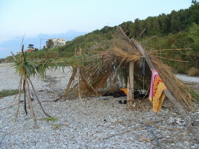 ampliamento della capanna