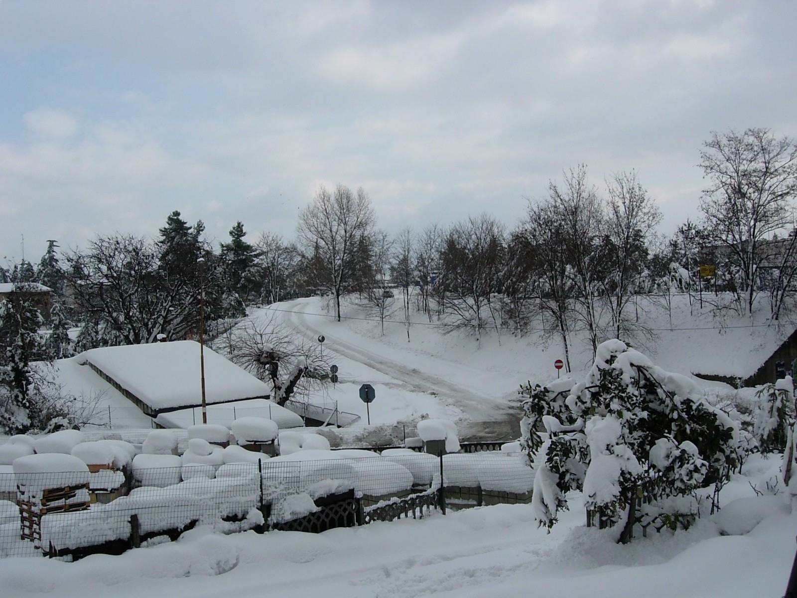 la cunicella innevata