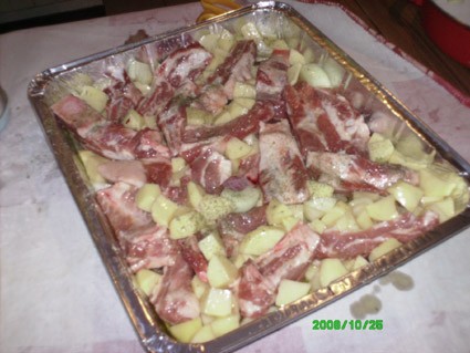 Agnello con patate