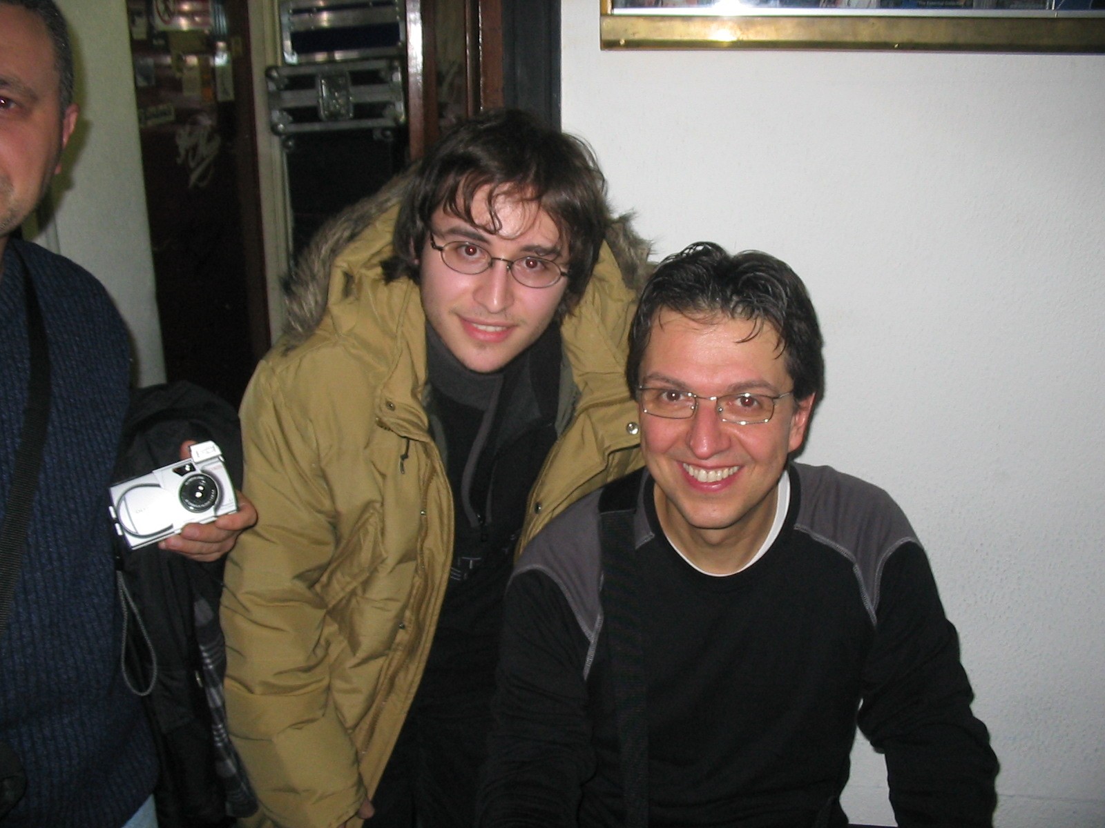 Io e Alain Caron